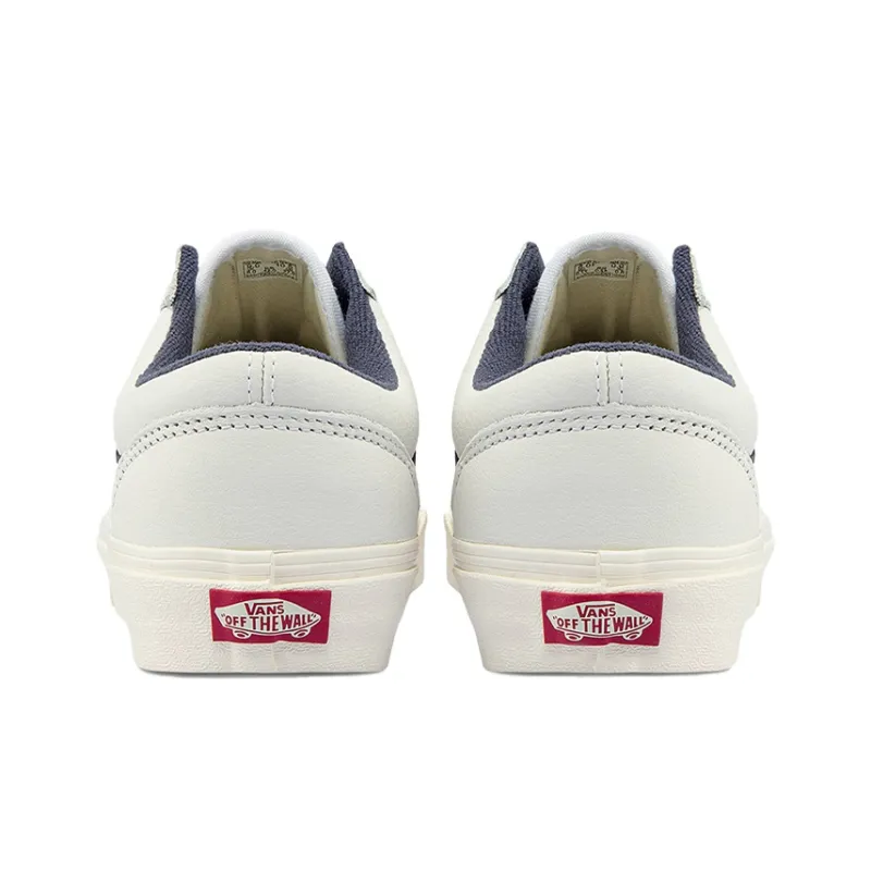 Vans Style 36 Low Tops Skateboarding Shoes Unisex White Blue Contrasting Colors-4
