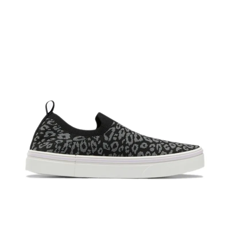 Reebok Women's OnLux Slip On 'Black Leopard' Women's-1