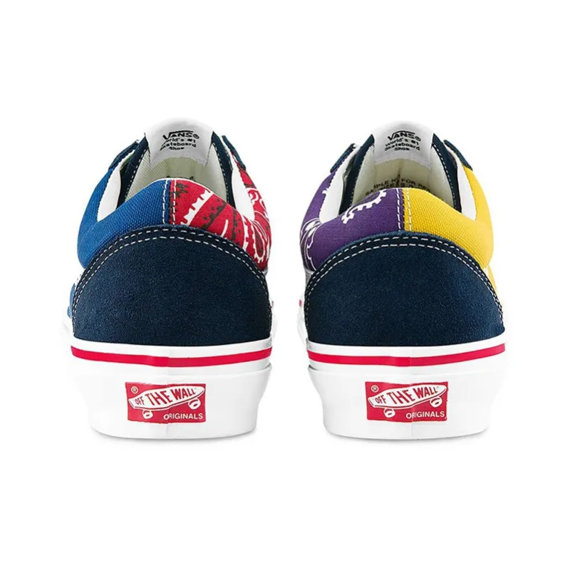 Vans Vault Og Old Skool Lx Bedwin & The Heartbreakers Multi Color Bandana-4