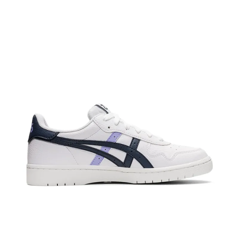 Asics JAPAN S Low-Top Skateboard Shoes Women's White Blue-1