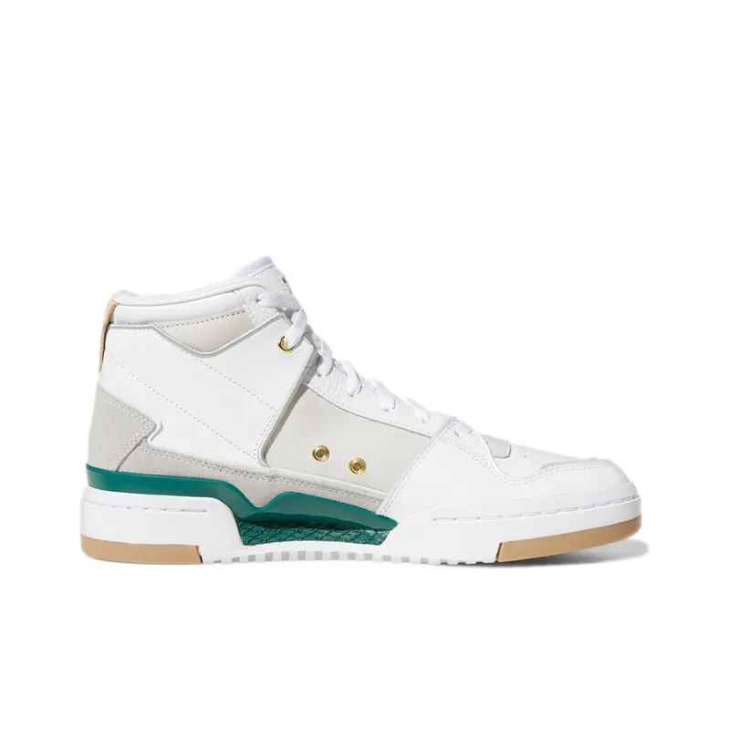 Adidas Forum Luxe Mid White Collegiate Green Gum-1