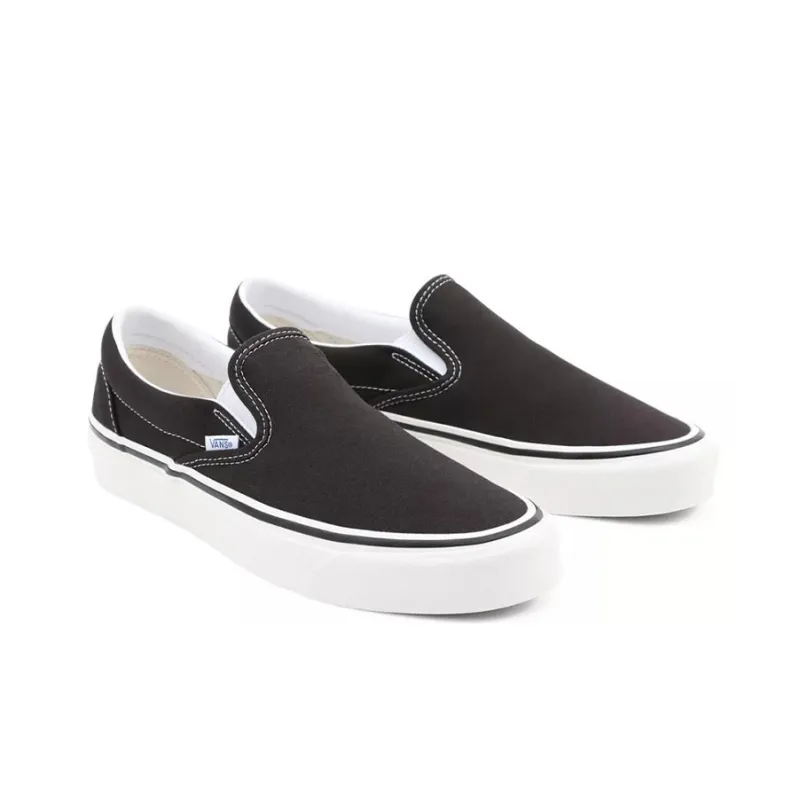 Vans Classic Slip On 98 Dx Anaheim Factory Og Black White-2