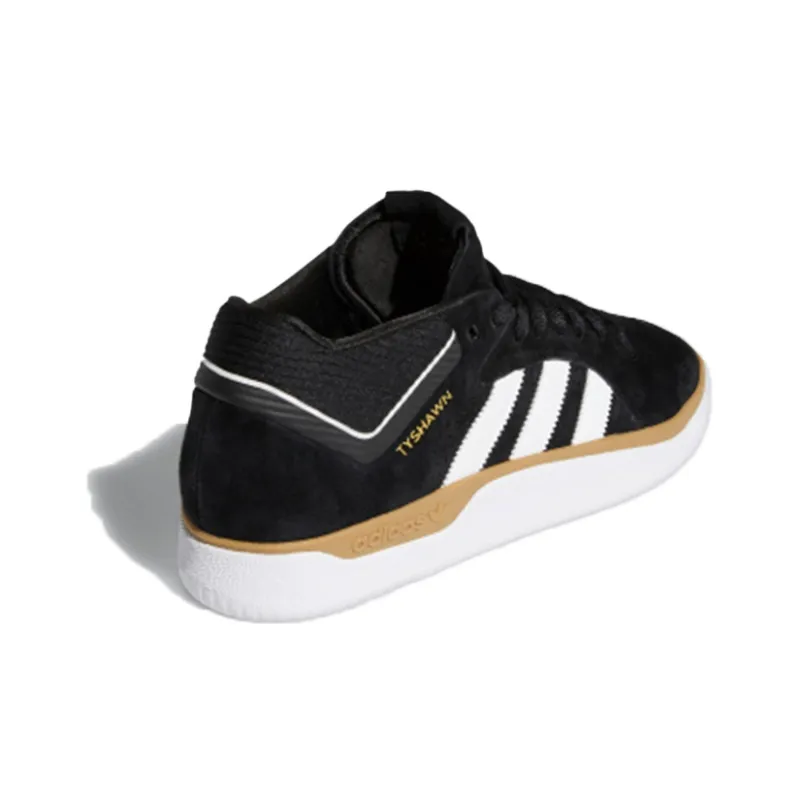 Adidas Tyshawn Core Black Gum-5