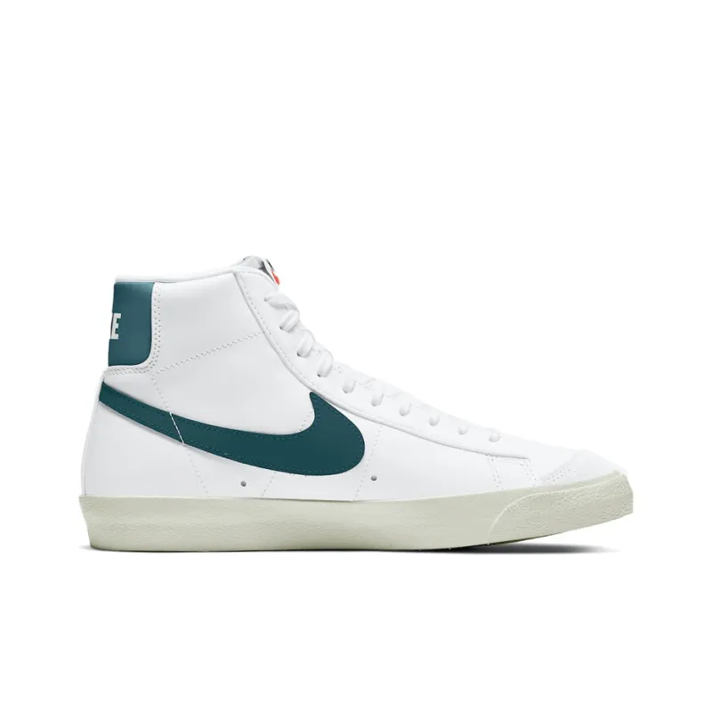 Nike Blazer Mid 77 Vintage White Dark Teal Green-1
