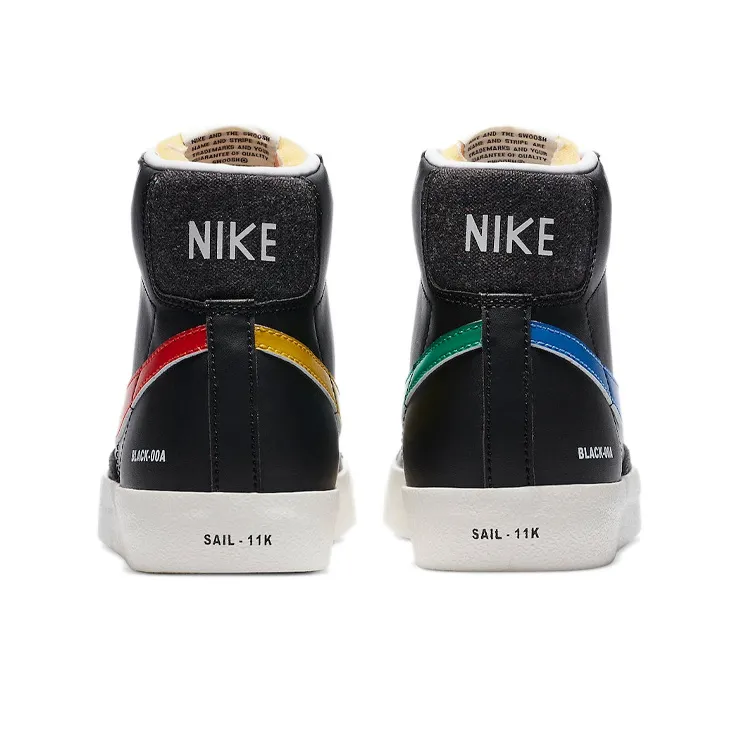 Nike Blazer Mid 77 Color Code - Black Women's-4