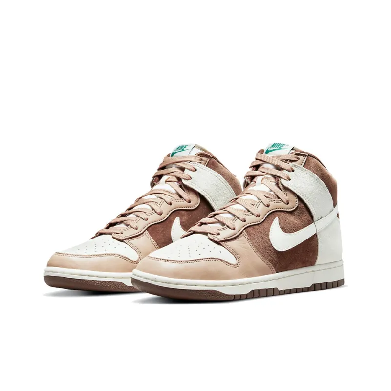 Nike Dunk High Light Chocolate-2