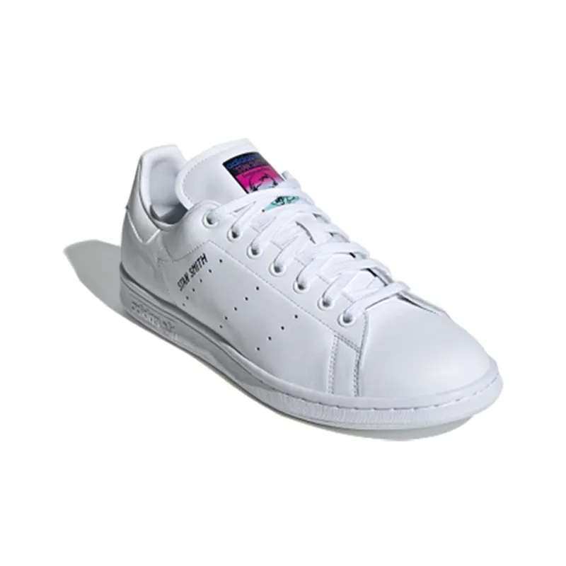 Adidas Originals STAN SMITH South Beach Slip-Resistant Low-Top Skateboard Shoes Unisex White-2
