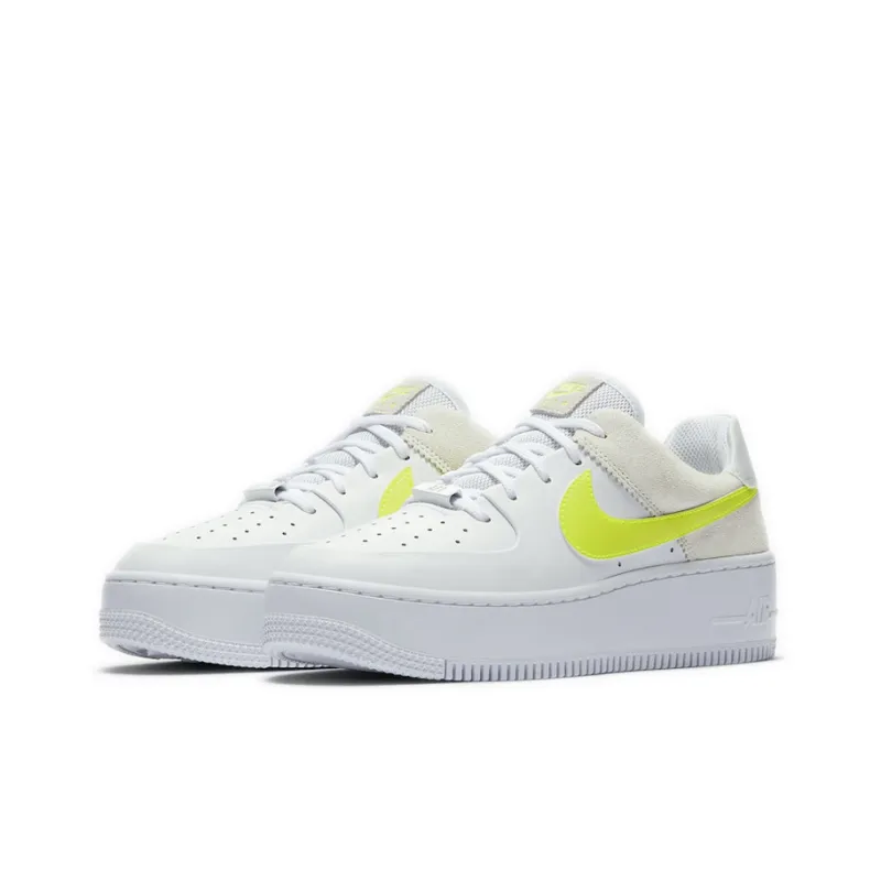 Nike Air Force 1 Sage Low 'White Lemon Venom' Women's-1