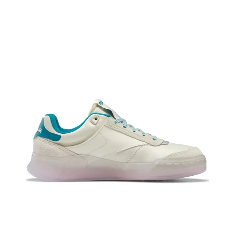 Reebok Club C Legacy Breathable Low-Top Skateboard Shoes Unisex White Green-1