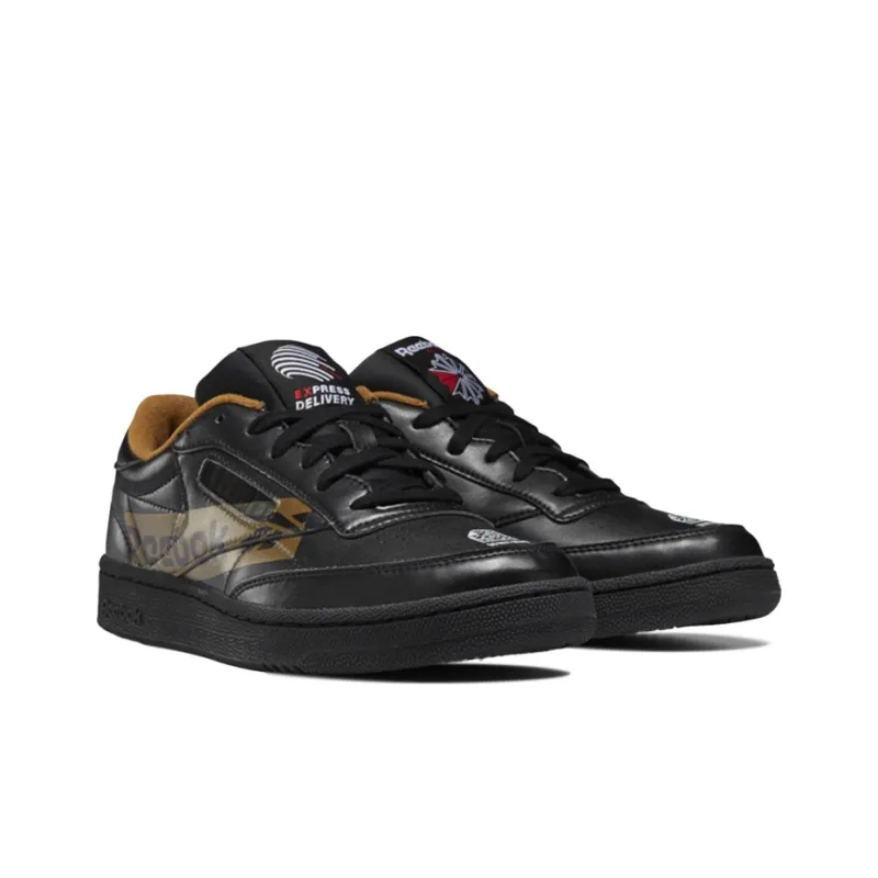 Reebok Unisex Club C Sneakers Black-3
