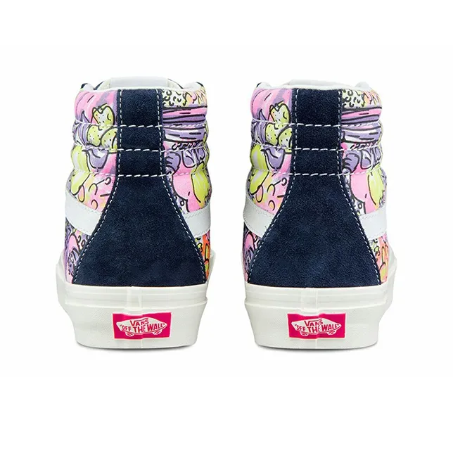 Vans SK8 Hi 38 DX Blue/Pink-3