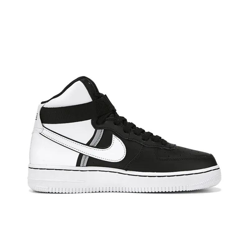 Nike Air Force 1 High Lv8 2 'Black White' GS-1