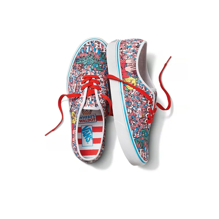 Vans Classic Authentic Wheres Waldo Land Of Waldos-4