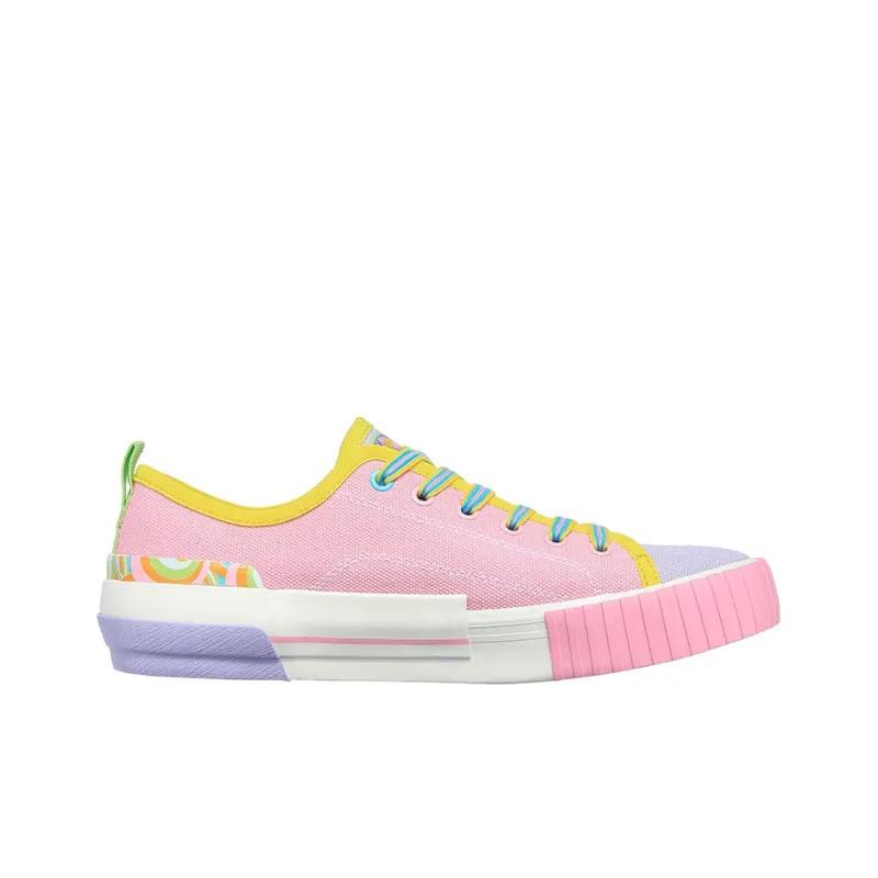 Skechers New Moon Coverage Low-Top Skateboard Shoes Women's Multicolor-1