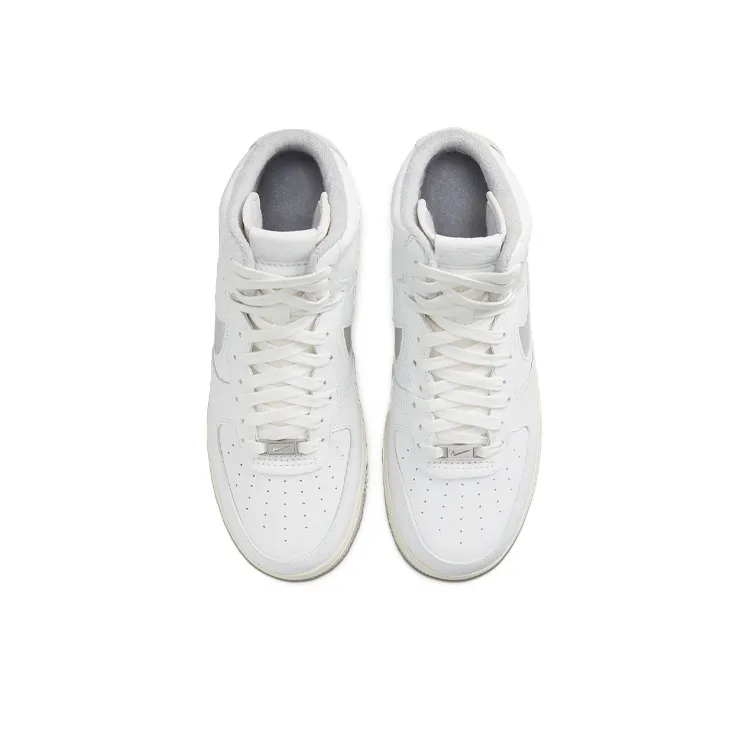Nike Air Force 1 High Sculpt White Silver Women's-3