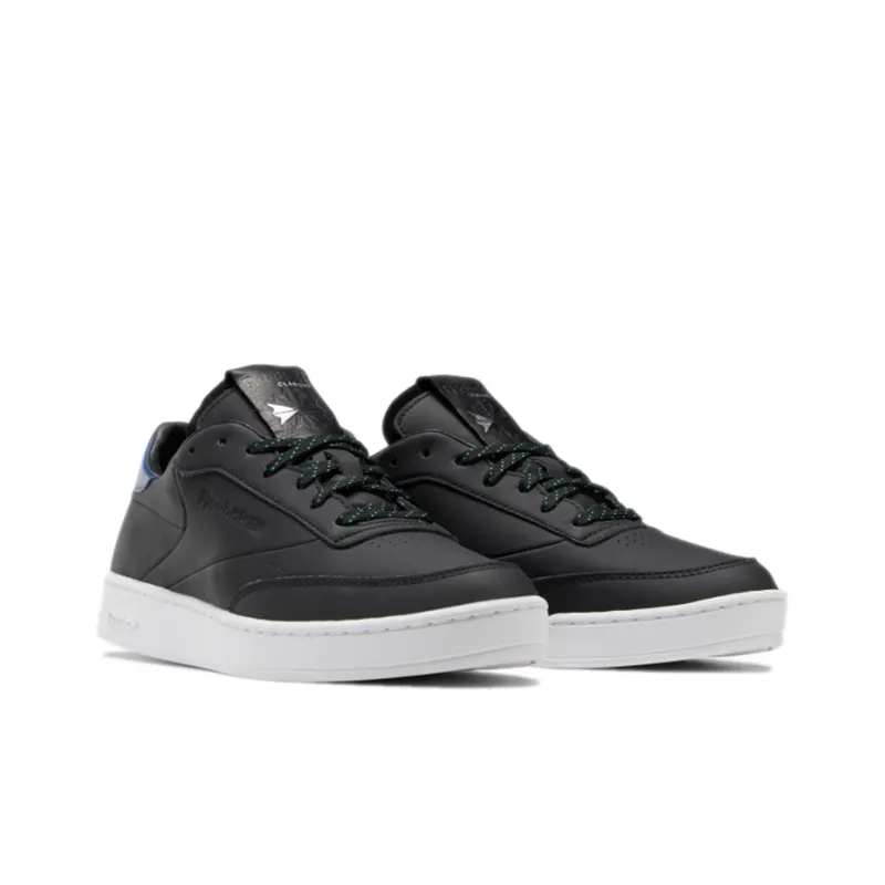 Reebok Club C Clean 'Black Batik Blue'-2