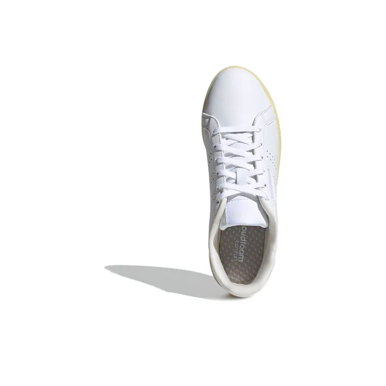 Adidas Neo Courtpoint Cl X 'White Yellow' Women's-4