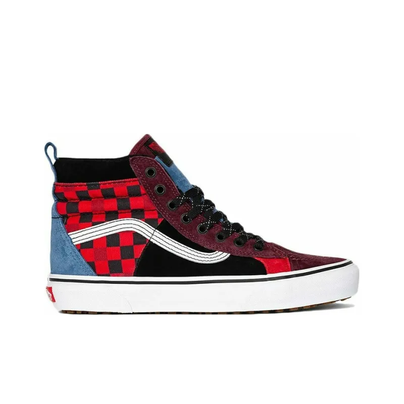 Vans SK8 Hi 46 Mte Dx Black/Red Checkboard-1