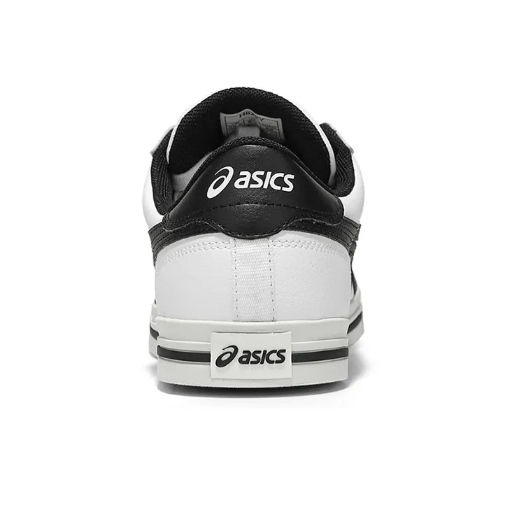 Asics Classic Tempo Wear-Resistant Slip-Resistant Low-Top Skateboard Shoes Unisex Black White-4