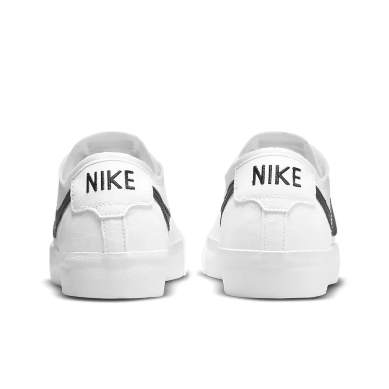 Nike Sb Blazer Court White Black-4
