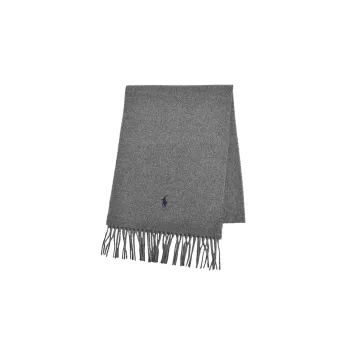Polo Ralph Lauren Knit Scarves Unisex Gray