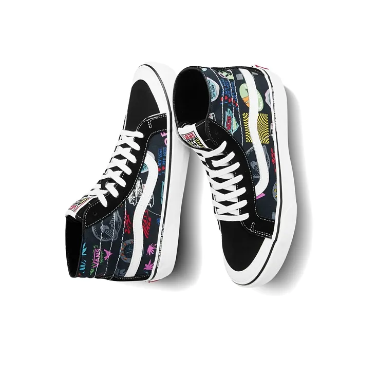 Vans Sk8 Hi 138 Decon V66 Black Multi-3