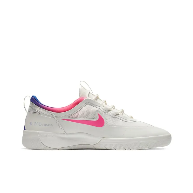 Nike Sb Nyjah Free 2 Summit White Pink Blast Racer Blue-1