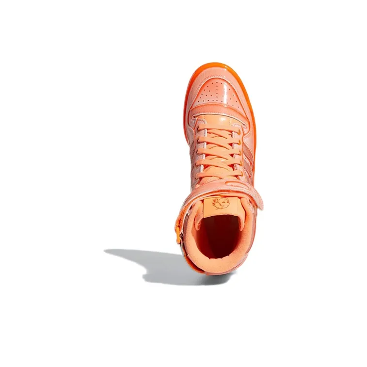 Adidas Jeremy Scott X Forum High 'Dipped Signal Orange'-4