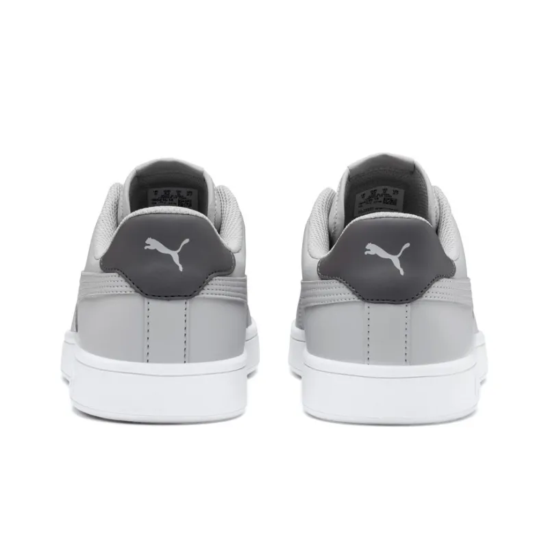 PUMA Smash V2 Warm Slip Resistant Low Top Skateboard Shoes Unisex Gray-3
