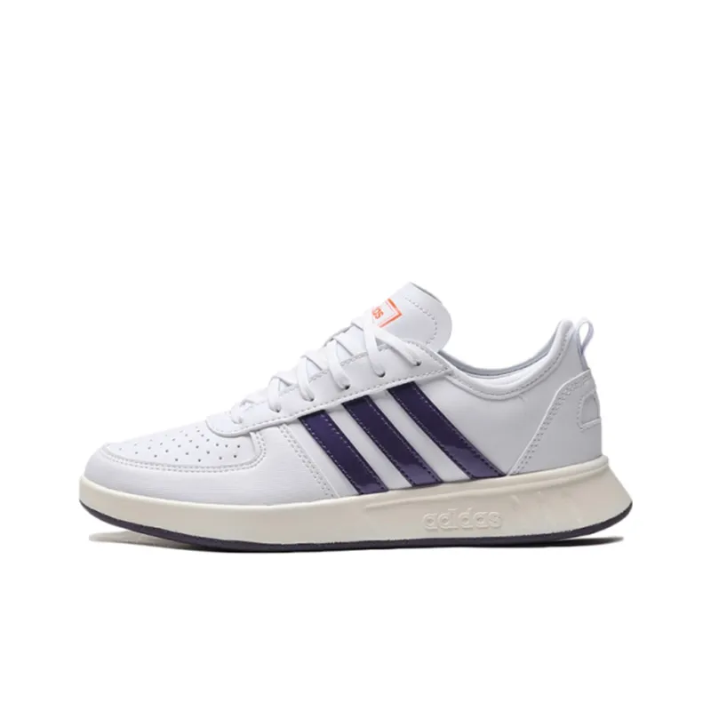 Adidas Neo Court80s Sneakers White/Purple Women's-0
