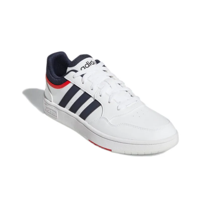Hoops 3.0 Adidas Neo Low 'White Vivid Red'-2