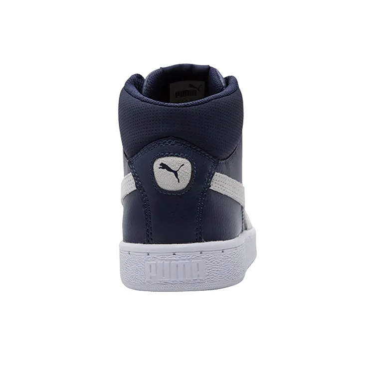 PUMA 1948 Mid L Non-slip Lightweight Mid-Top Skateboard Shoes Unisex Blue White-4