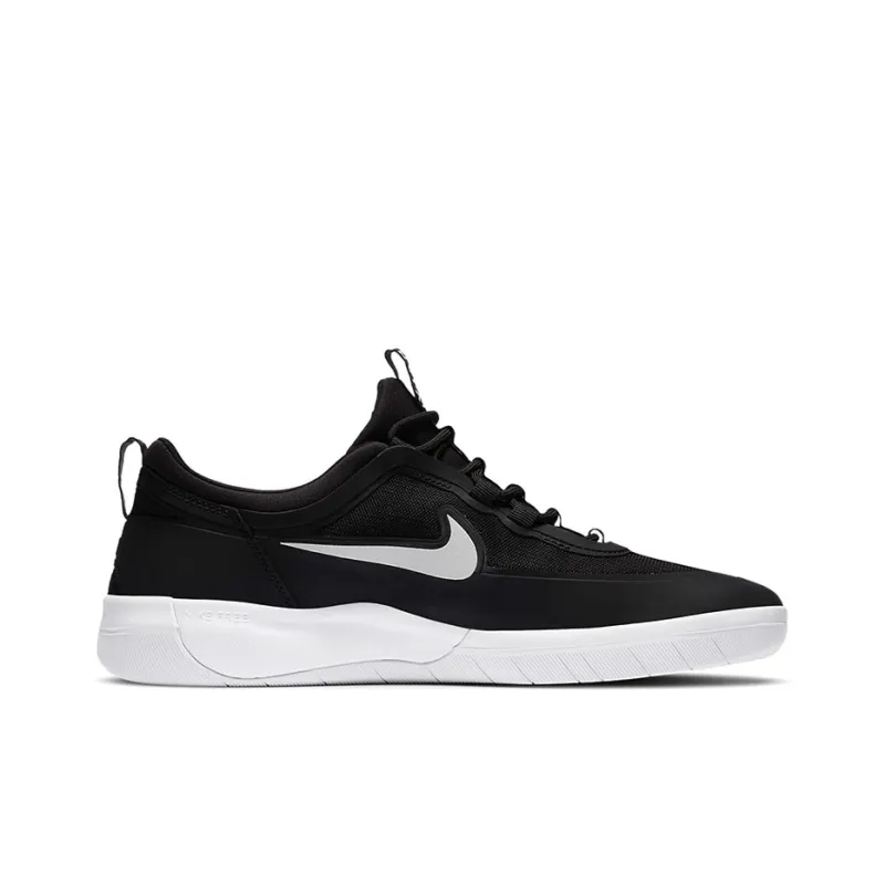 Nike Sb Nyjah Free 2 Black White-1