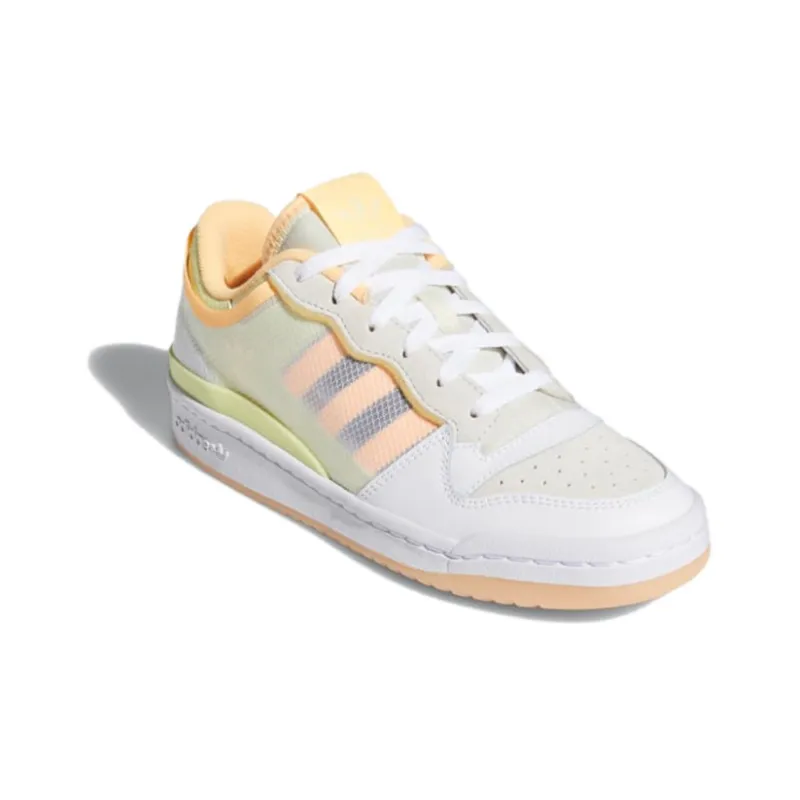 Adidas Forum Low Transparent Yellow Acid Orange Women's-2