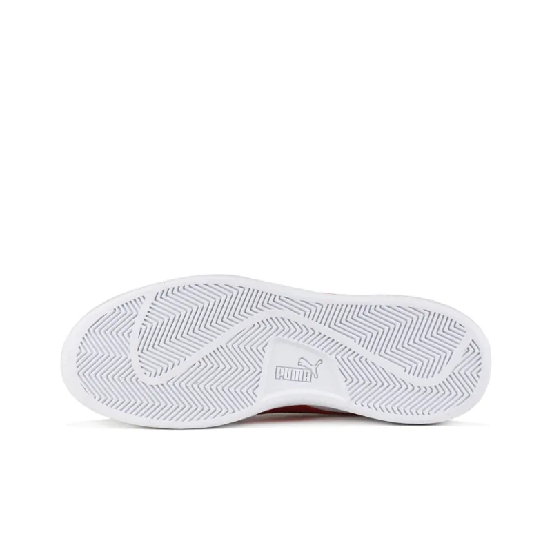 PUMA Smash V2 Mid L 'White Red'-4
