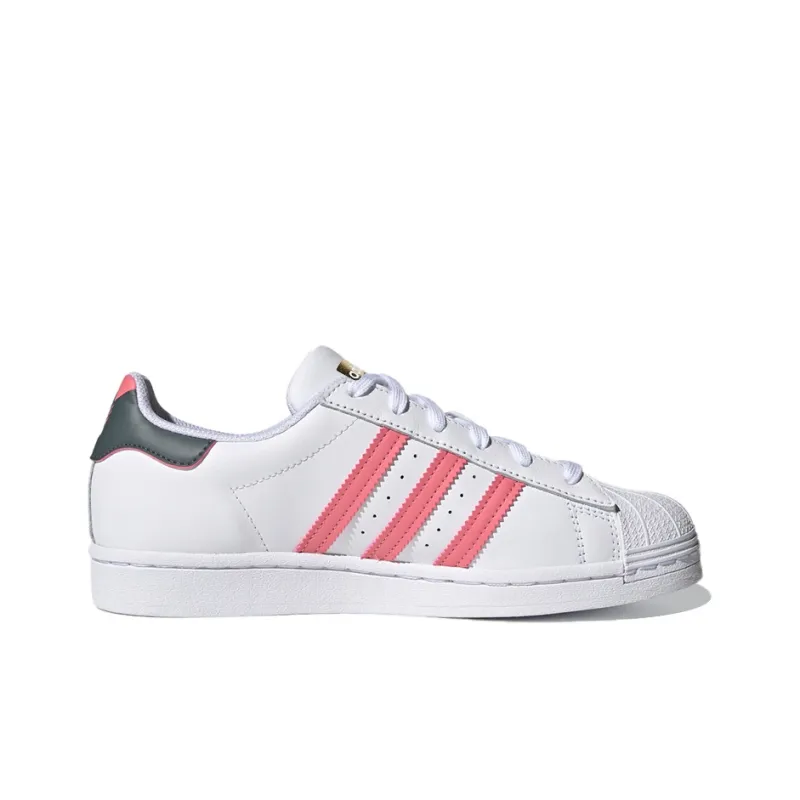 Adidas Superstar White Pink Women's-1
