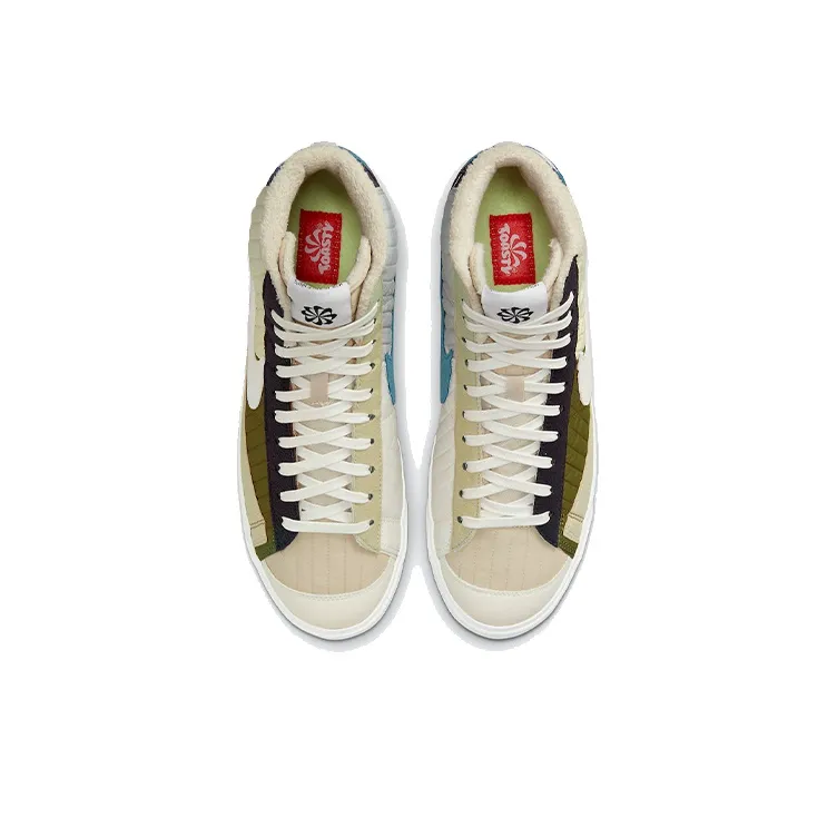 Nike Blazer Mid 77 Premium Toast Sail Quilted-3