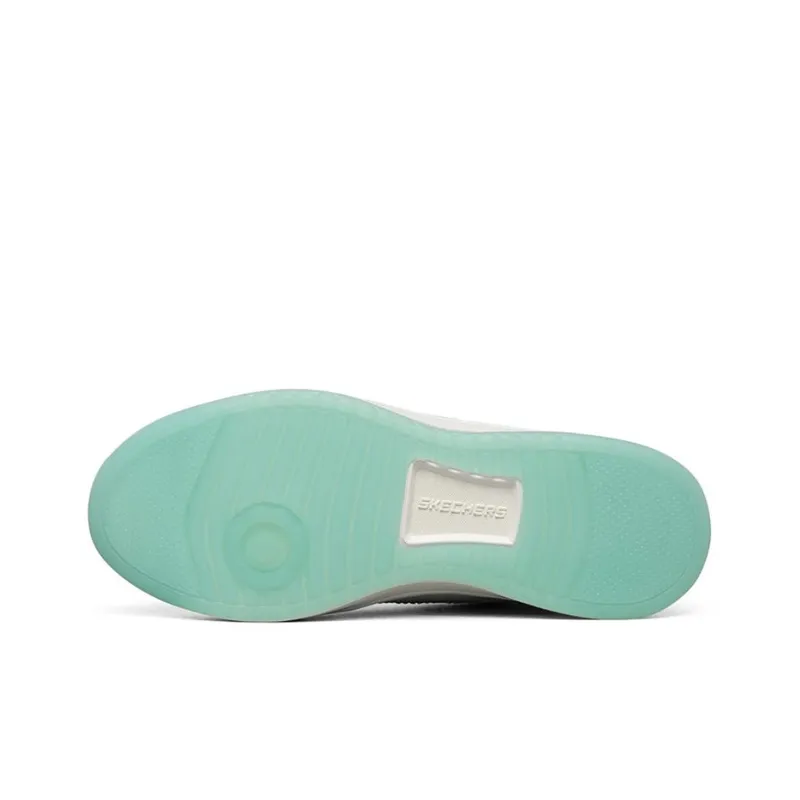 Skechers Downtown Low TopSneakers White/Green Women's-4