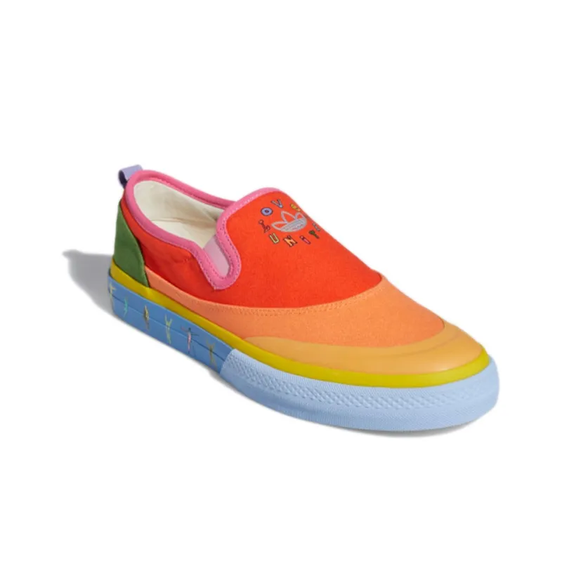 Adidas Nizza Slip On Low 'Pride Pack Love Unites'-2