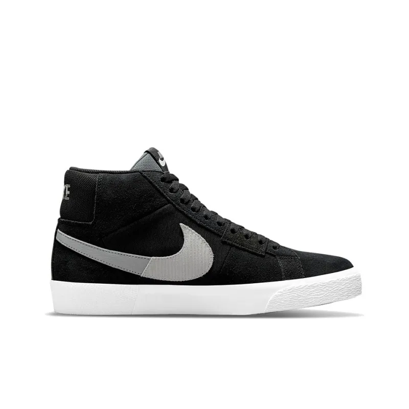 Nike Blazer Mid Mosaic Black Grey-1