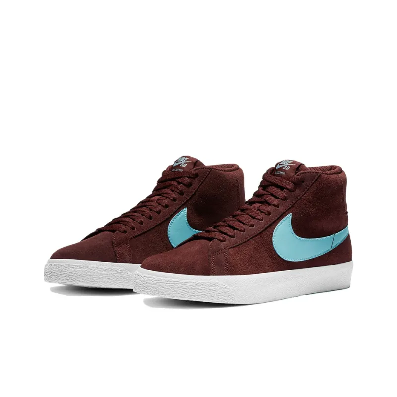 Nike Zoom Blazer Mid Sb Mystic Dates Glacier Ice-2
