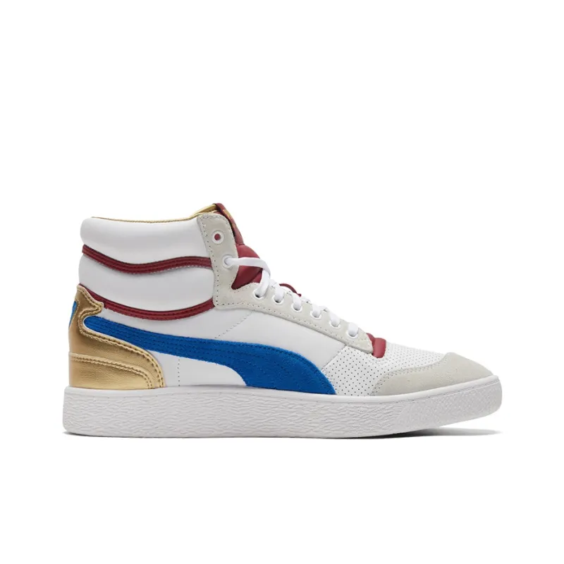 PUMA Ralph Sampson Mid 'Royal White Red Dahlia'-1