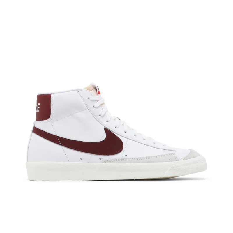 Nike Blazer Mid 77 White Team Red-1