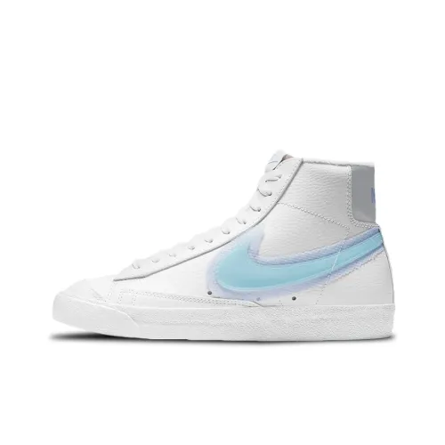 Nike Blazer Mid 77 White Glacier Blue Women's