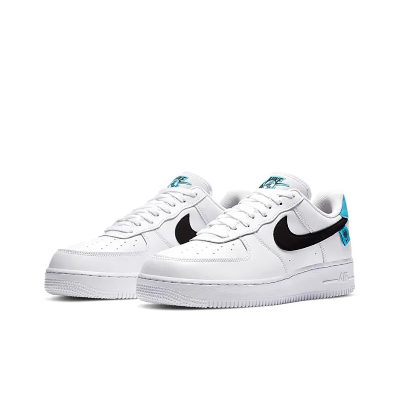 Nike Air Force 1 Low Worldwide White Blue Fury Black-2