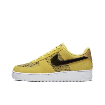 Nike Air Force 1 Low Yellow Snakeskin