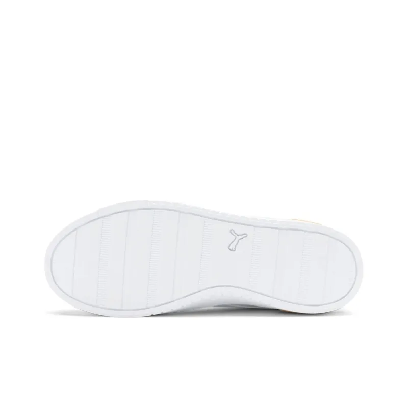 PUMA Jada Bling Skateboard Shoes Women's Low-Top White/Gold-4