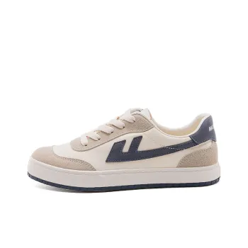Warrior Ulzzang Trendy Versatile Low Top Skateboard Shoes Unisex Beige Gray Blue