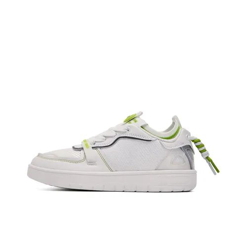 Joma Skateboard Shoes Women's Low-Top White/Bright Green