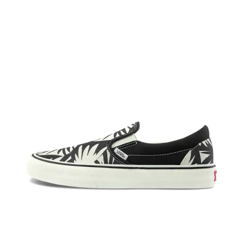 Vans Slip-on Skateboard Shoes Unisex Low-Top Black/White